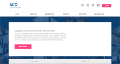 Desktop Screenshot of eacd-online.eu